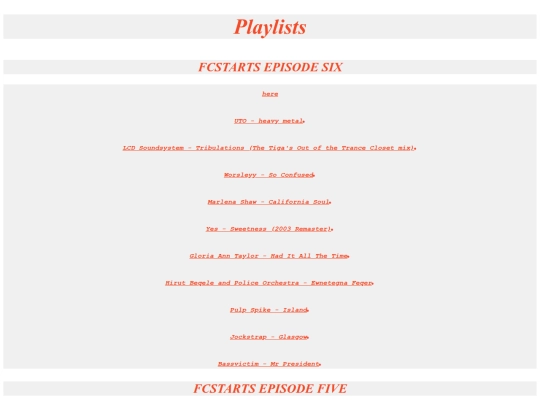 playlist screenshot