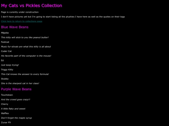Collections/Cvpcollection screenshot