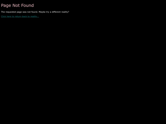 not_found screenshot
