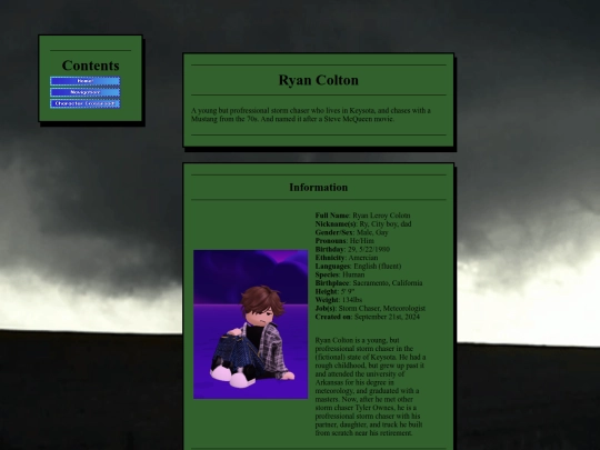 ryanspage screenshot
