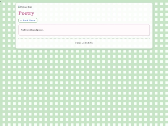 poetry screenshot