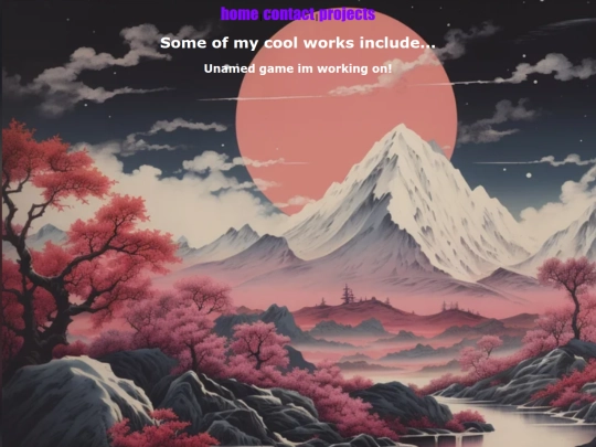 projects screenshot