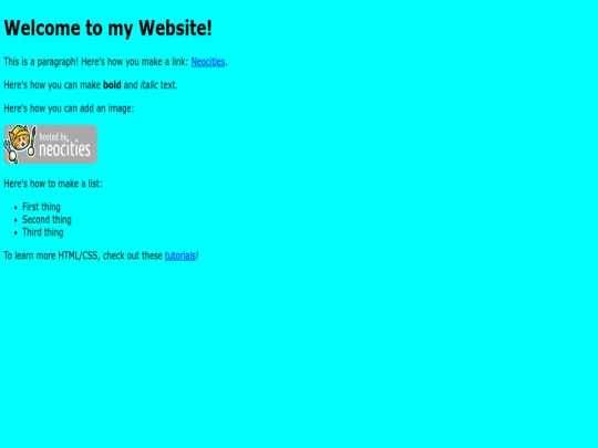 index screenshot