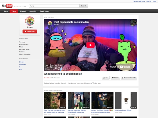 youtube screenshot