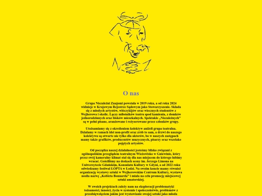 o-nas screenshot