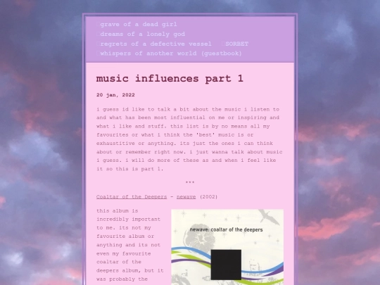 posts/2022-01-20-music-influences-part-1 screenshot