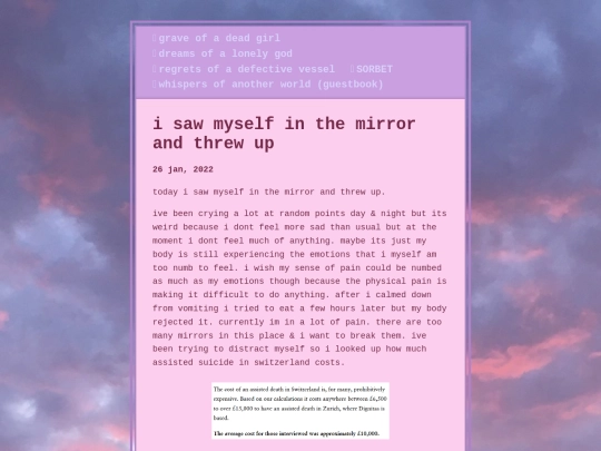 posts/2022-01-26-i-saw-myself-in-the-mirror-and-threw-up screenshot