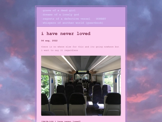 posts/2022-08-06-i-have-never-loved screenshot