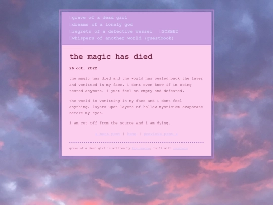 posts/2022-10-26-the-magic-has-died screenshot