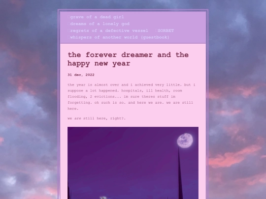 posts/2022-12-31-the-forever-dreamer-and-the-happy-new-year screenshot