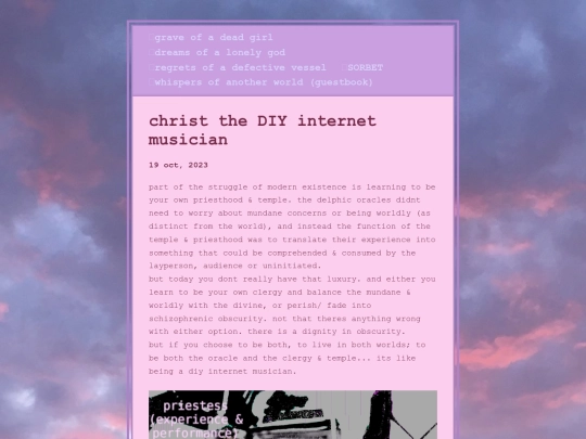 posts/2023-10-19-christ-the-DIY-internet-musician screenshot