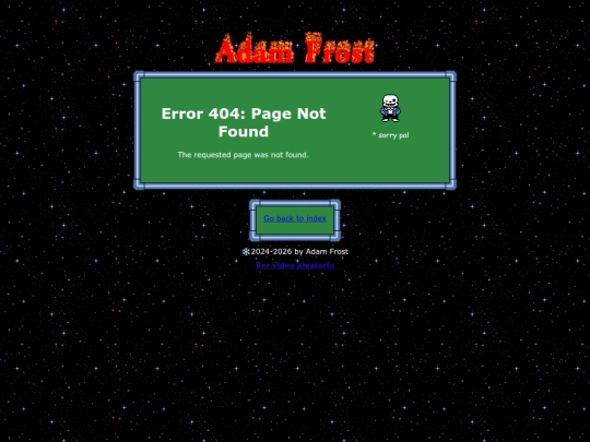 not_found screenshot