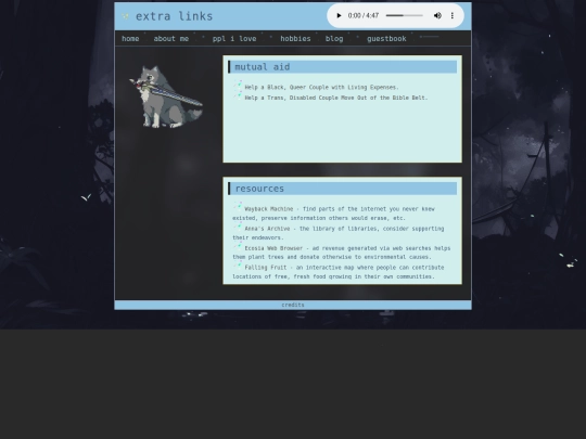extras screenshot
