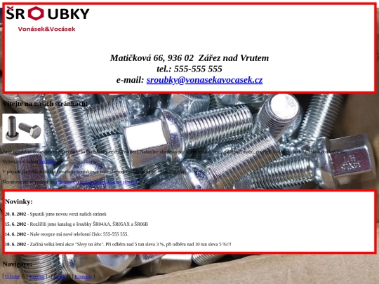 srouby screenshot