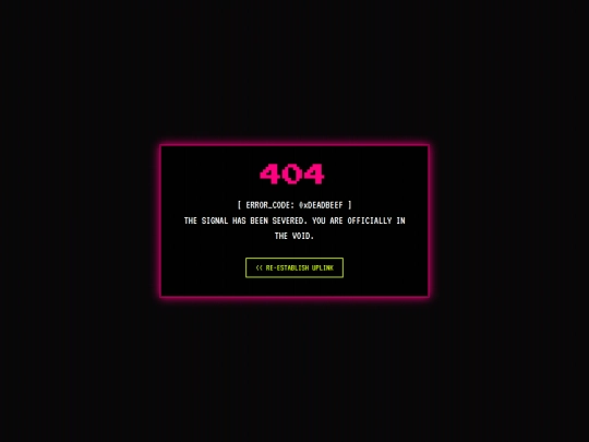 not_found screenshot