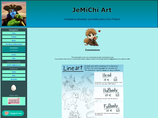 commissions screenshot
