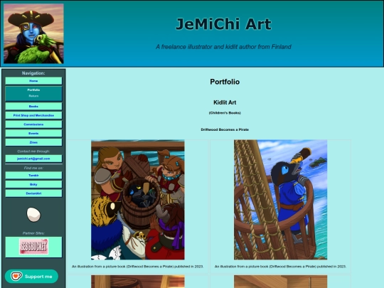 portfolio_kidlit screenshot