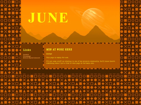 june/home screenshot