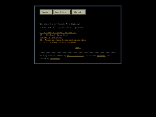 Posts/marchart screenshot