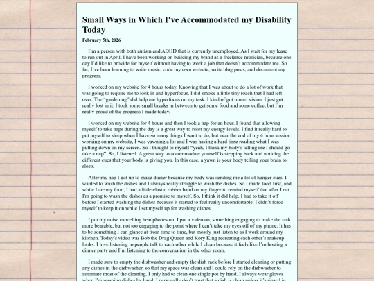 blogpost/smallaccommodations screenshot