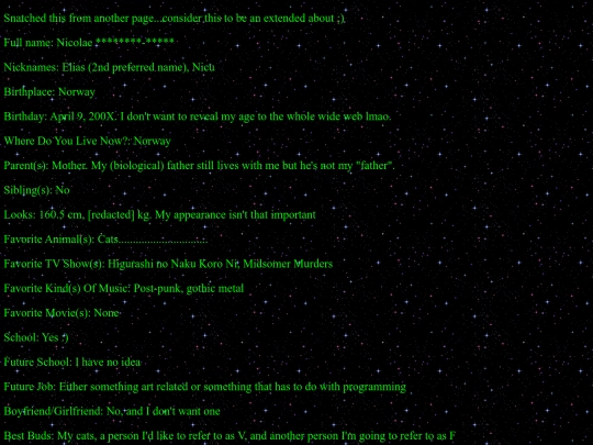 survey screenshot