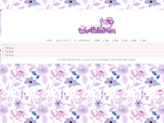 blog screenshot