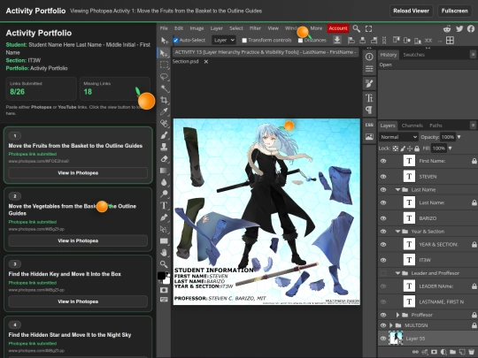 Online Activity Portfolio (1) screenshot