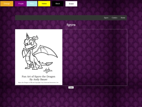 canvas_spyro screenshot