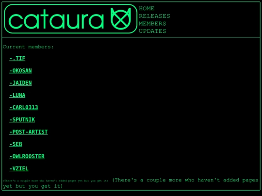 members screenshot