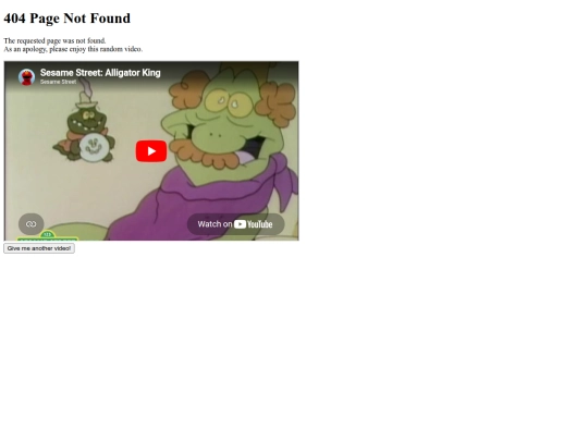 not_found screenshot