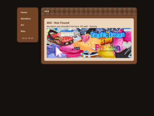 not_found screenshot