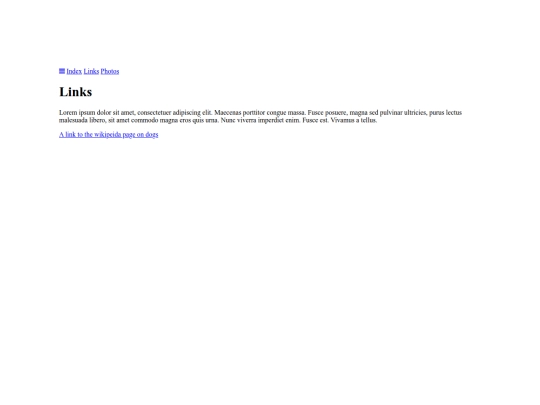 old/links screenshot