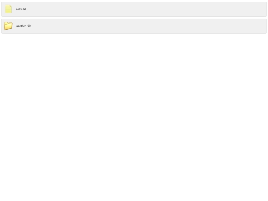 bin screenshot