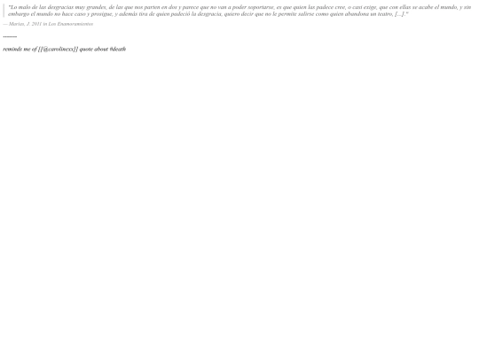 commonplace/marias2011 screenshot