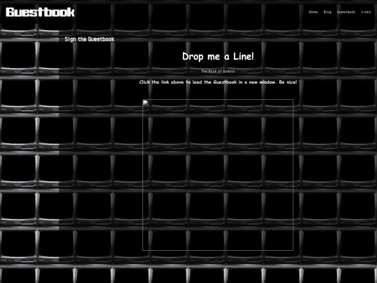 guestbook screenshot