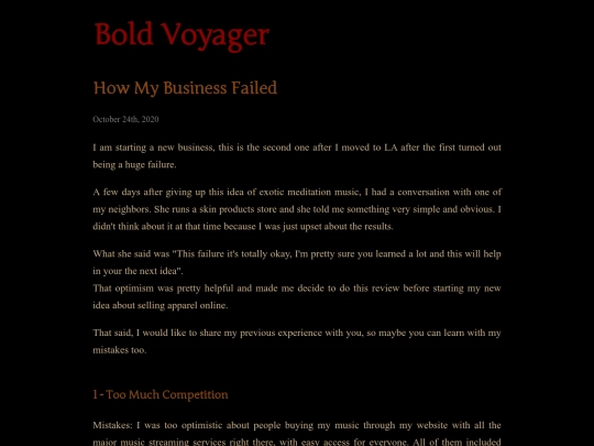 business screenshot