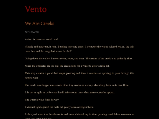creek screenshot