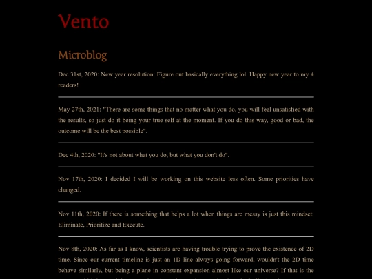 microblog screenshot