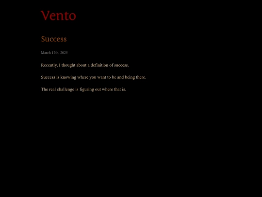success screenshot
