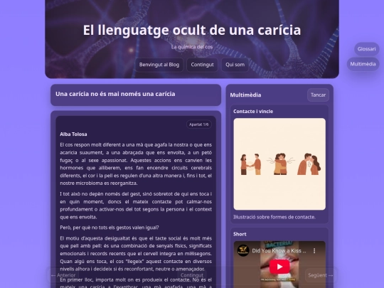 posts1-el-llenguatge-ocult-de-una-caricia screenshot