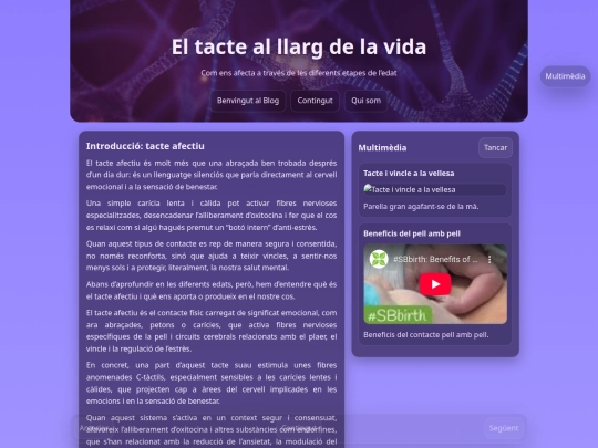 posts3-el-tacte-al-llarg-de-la-vida screenshot