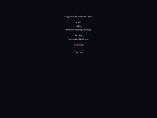 Kimi Hyperpoetry/prom screenshot