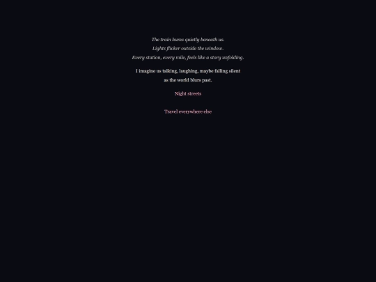 Kimi Hyperpoetry/train screenshot