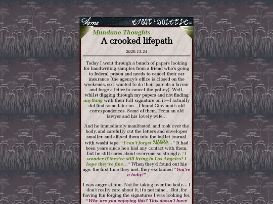 mundane/2020/1124_ACrookedLifePath screenshot