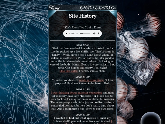 sitehistory screenshot