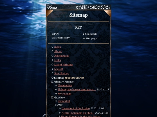 sitemap screenshot