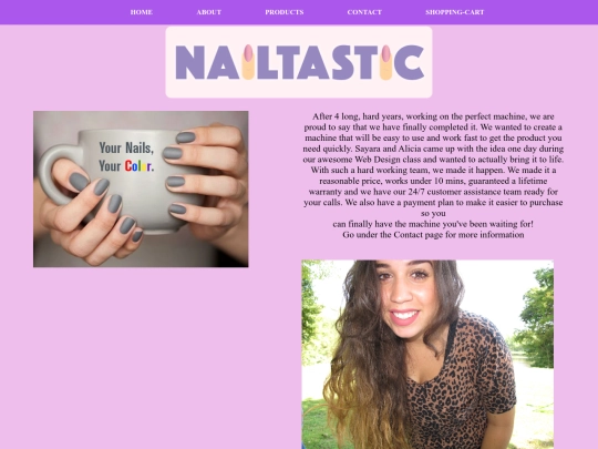 NAILTASTIC/About screenshot