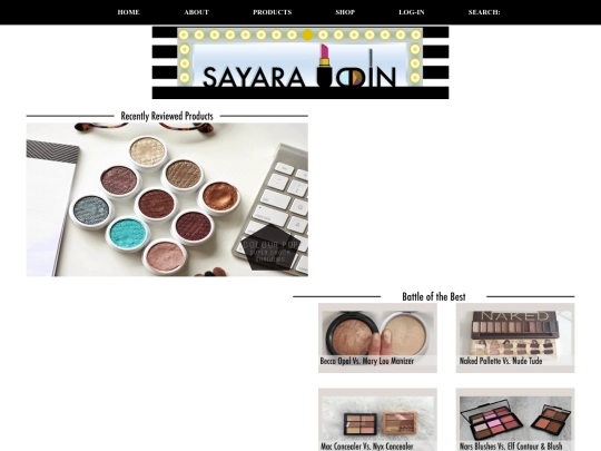 beauty_blog/TheBeautyBlog screenshot