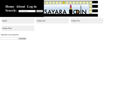 beautyblog screenshot