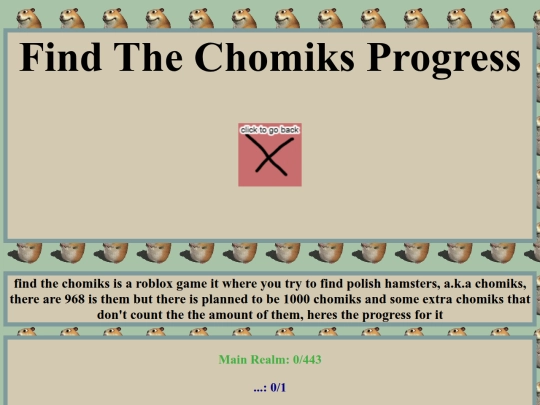 findthechomiksprogress screenshot